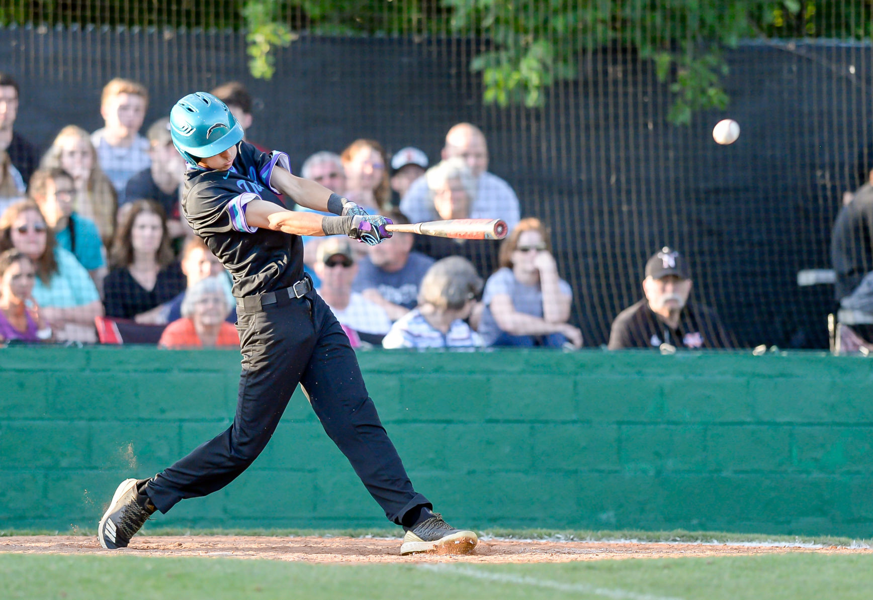 Friday night baseball action